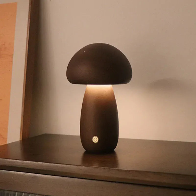 Lampe de Chevet Forme Champignon