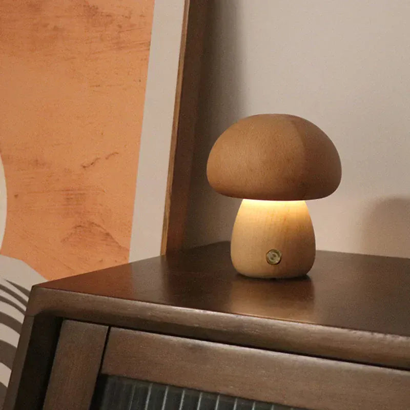 Lampe de Chevet Forme Champignon