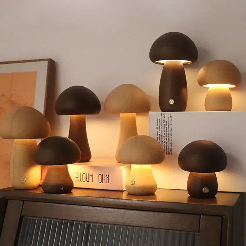 Lampe de Chevet Forme Champignon
