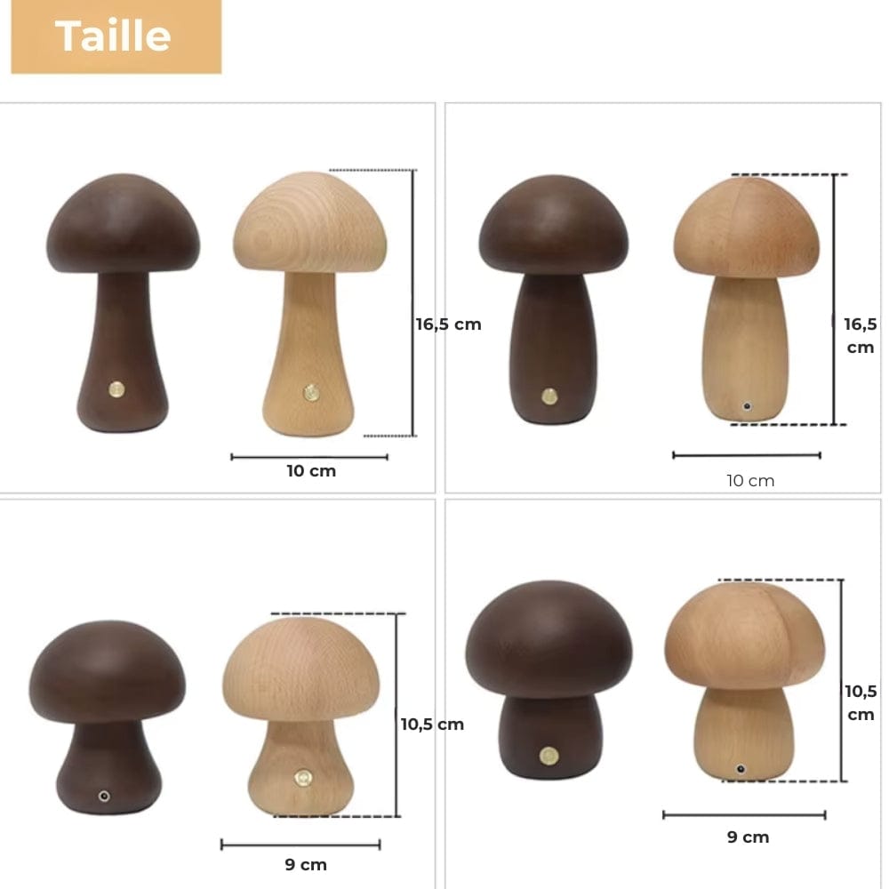 Lampe de Chevet Forme Champignon