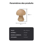 Lampe de Chevet Forme Champignon