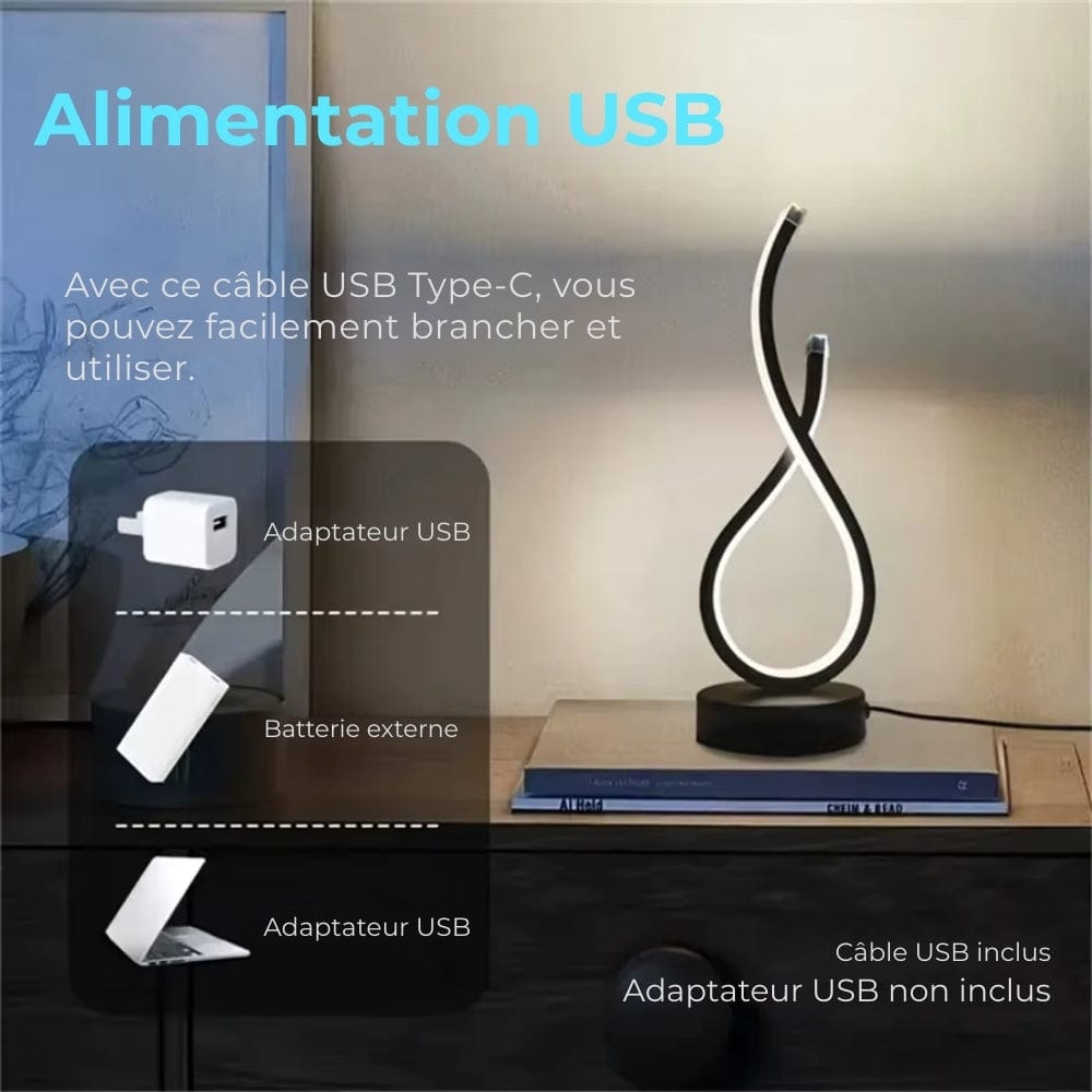 Lampe de Chevet Infini
