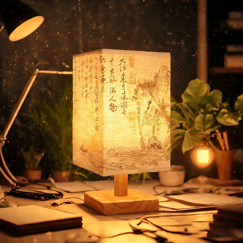Lampe de Chevet Japonais