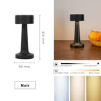 Lampe de Chevet Metal Noir