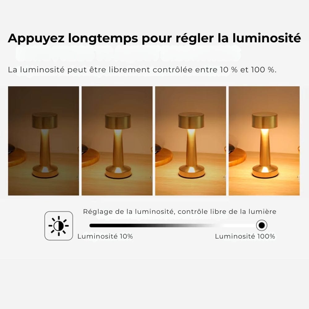 Lampe de Chevet Metal Or Rosé