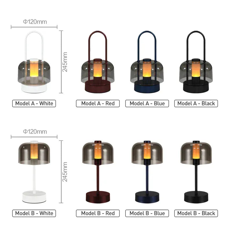 Lampe de Chevet Moderne Rétro