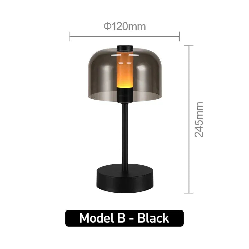 Lampe de Chevet Moderne Rétro