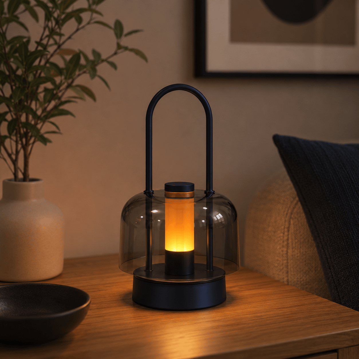 Lampe de Chevet Moderne Rétro