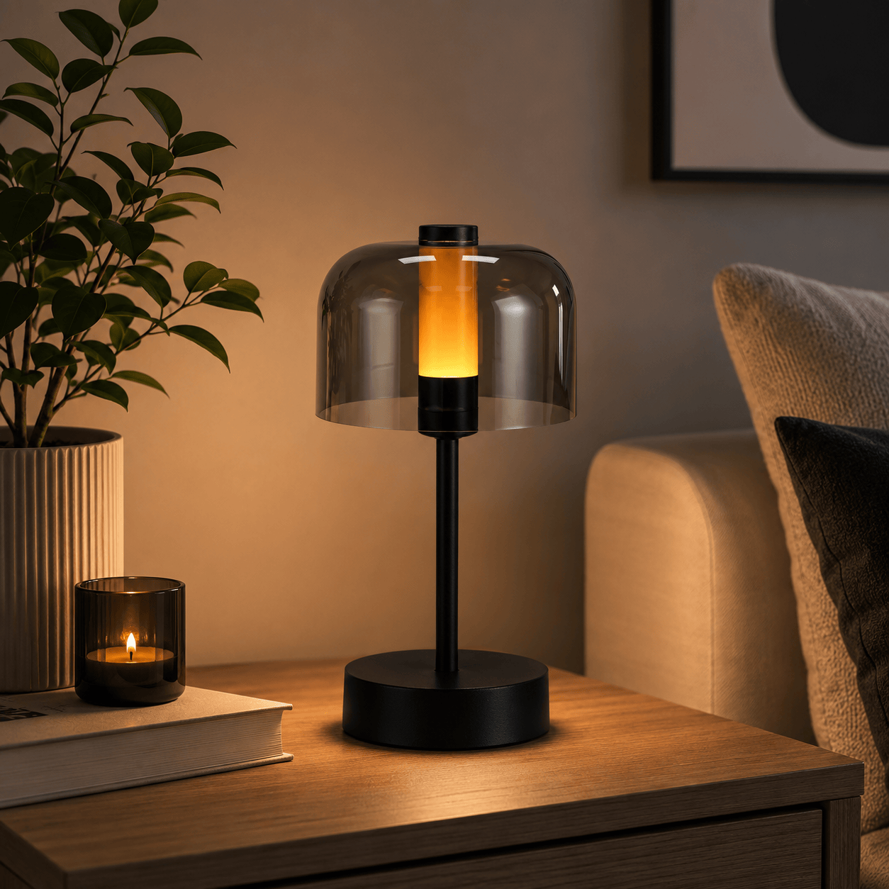 Lampe de Chevet Moderne Rétro