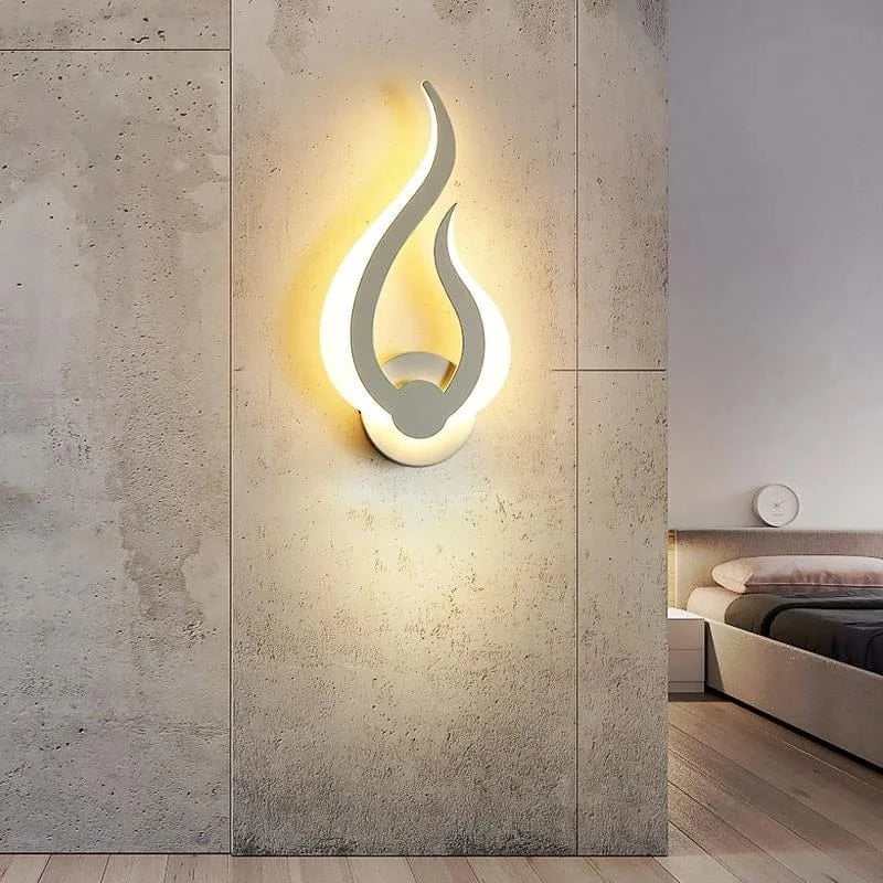 Lampe de Chevet Mural Flamme