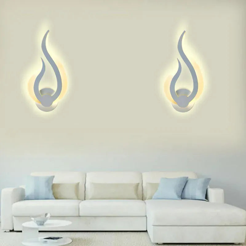 Lampe de Chevet Mural Flamme