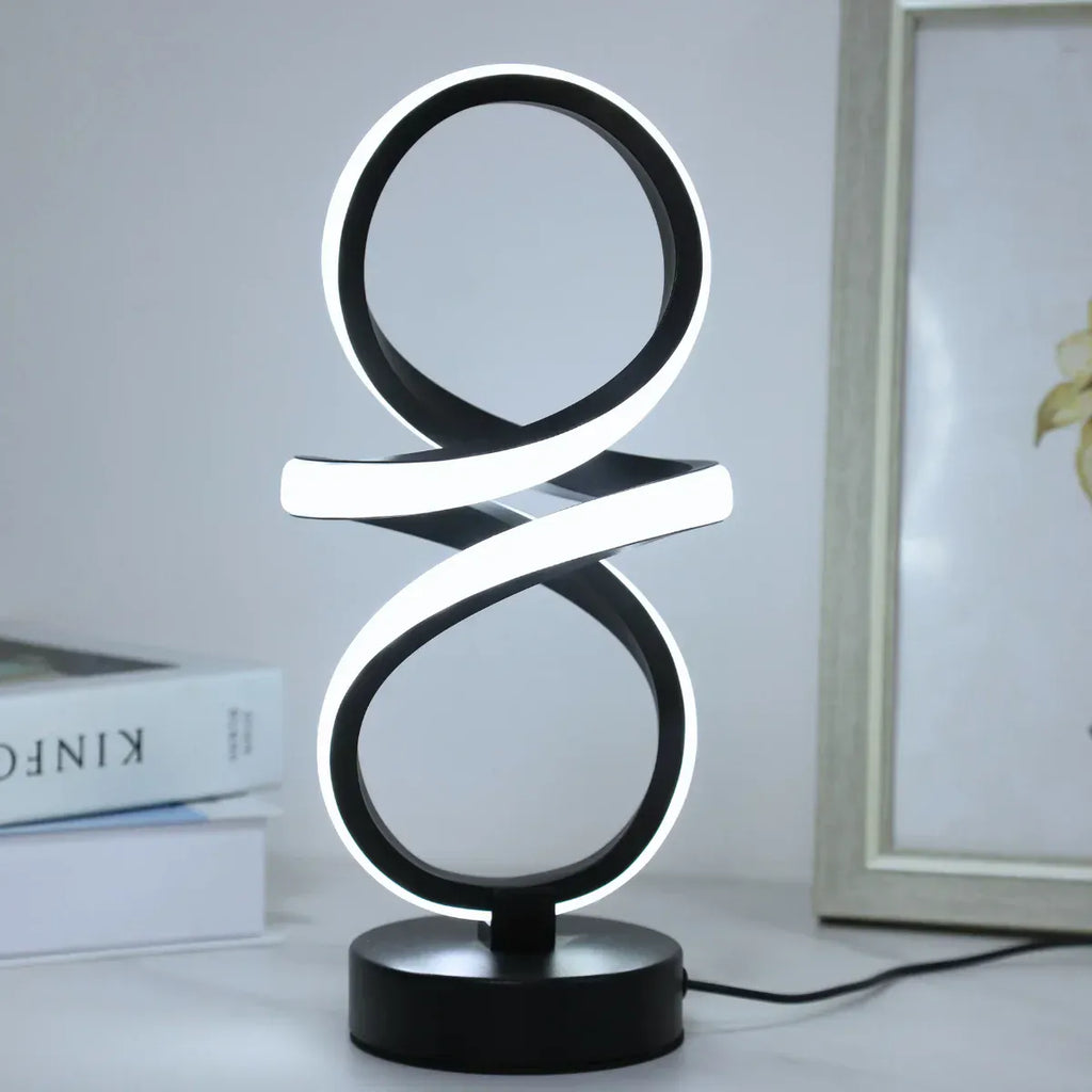 Lampe de Chevet Noire Design