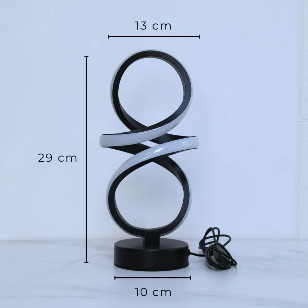 Lampe de Chevet Noire Design