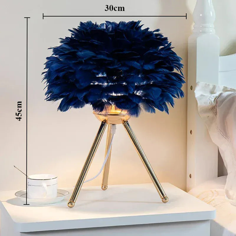 Lampe de Chevet Plume