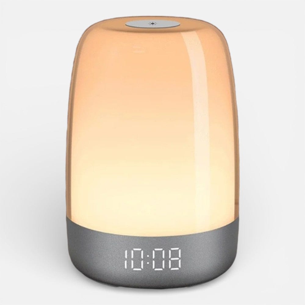 Lampe de Chevet Réveil Cylindrique