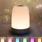 Lampe de Chevet Réveil Cylindrique