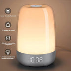 Lampe de Chevet Réveil Cylindrique