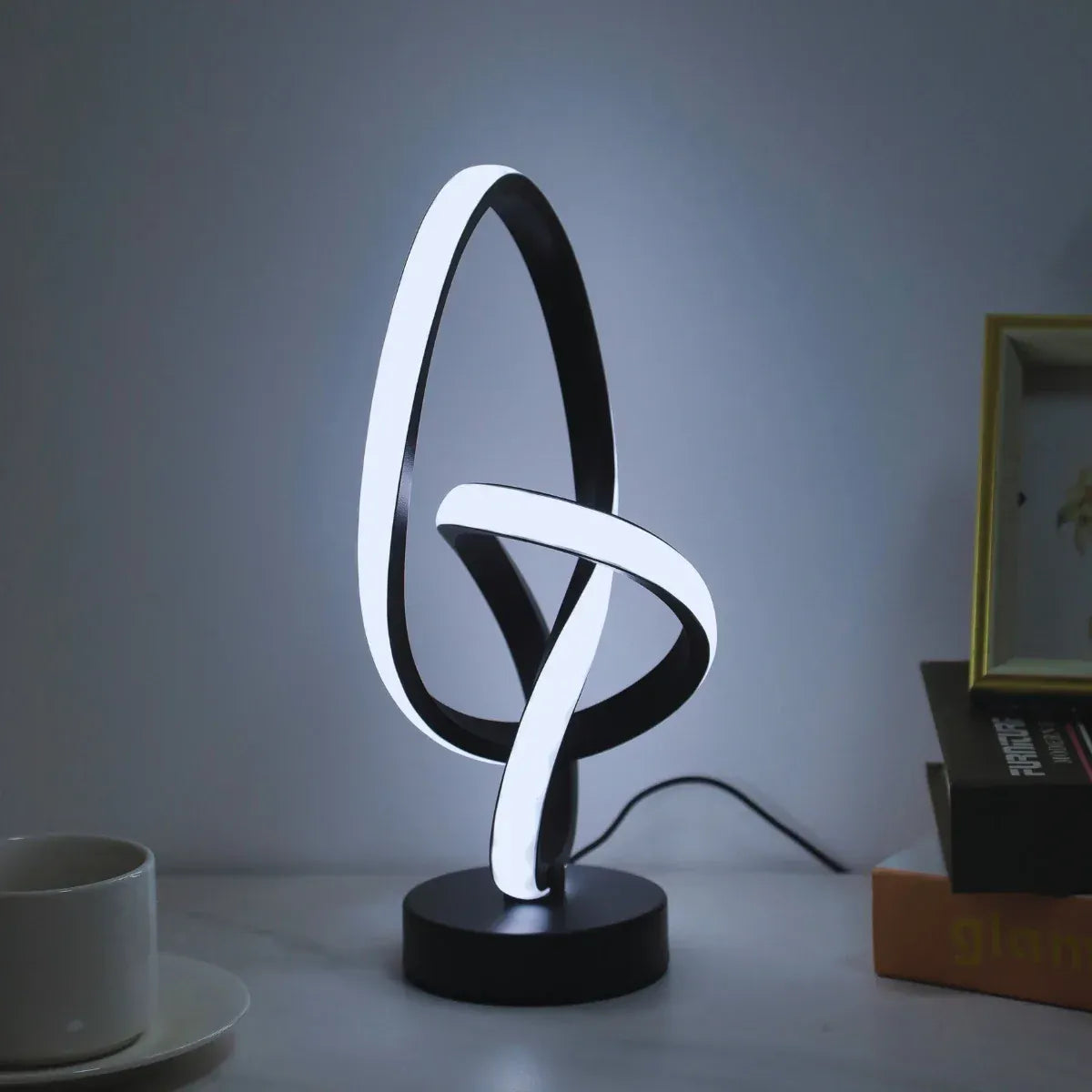 Lampe de Chevet Spirale Luxe