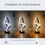 Lampe de Chevet Spirale Luxe