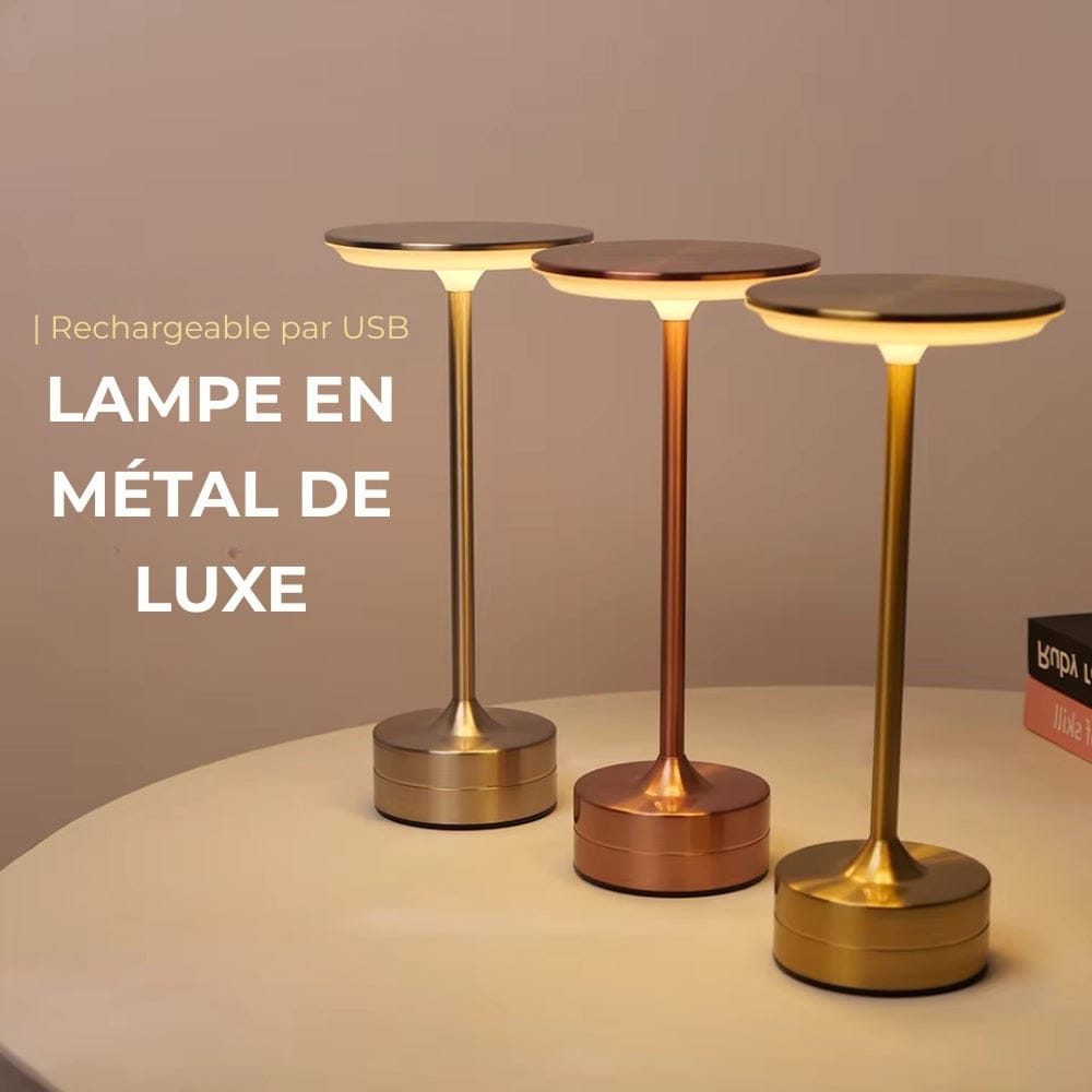 Lampe de Chevet Tactile Grise
