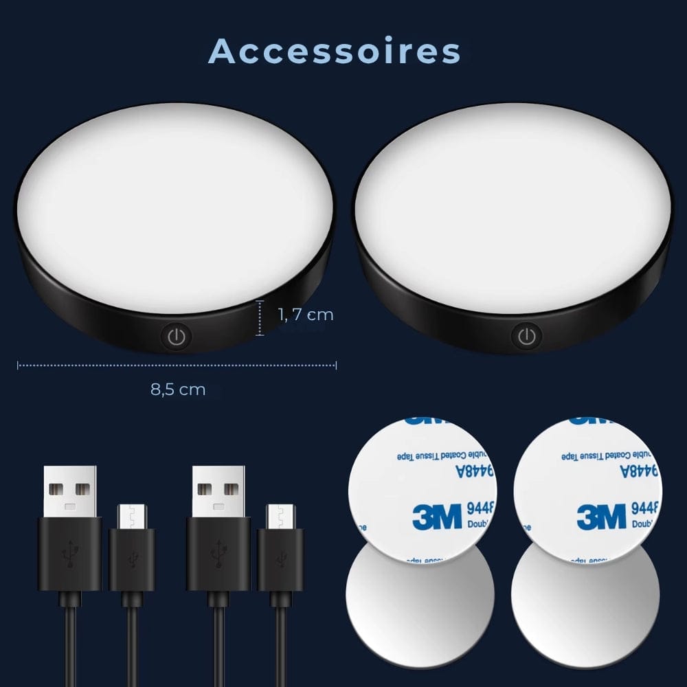 Lampe de Chevet Veilleuse LED Tactile