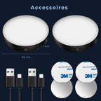 Lampe de Chevet Veilleuse LED Tactile