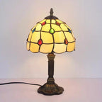 Lampe de Chevet Vitrail Ambre