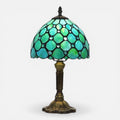 Lampe de Chevet Vitrail Émeraude