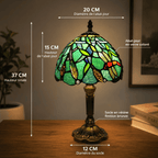 Lampe de Chevet Vitrail Libellule
