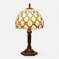 Lampe de Chevet Vitrail Perles de Nacre