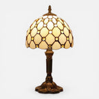 Lampe de Chevet Vitrail Perles de Nacre