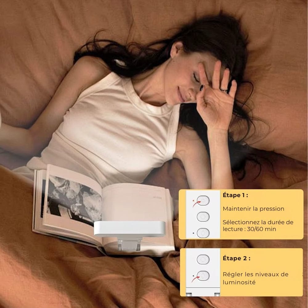 Lampe de Lecture Blanc Moderne