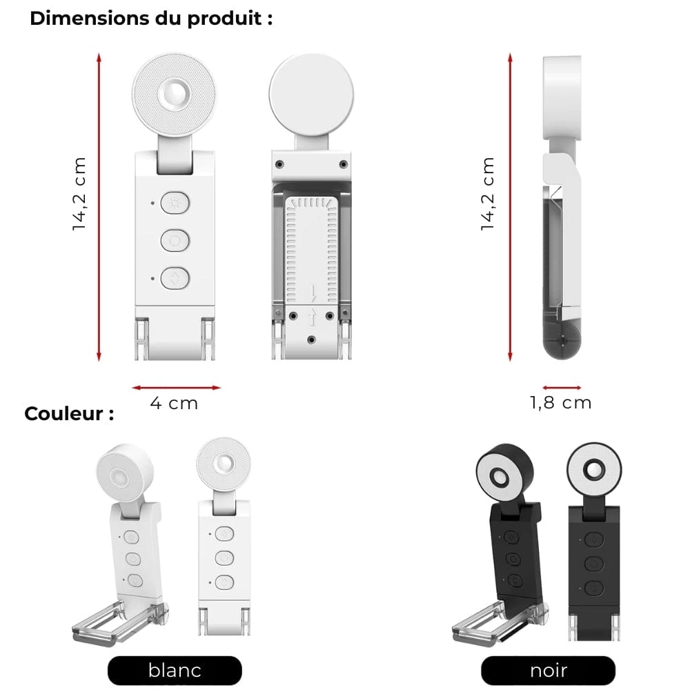 Lampe de Lecture Clip Circulaire