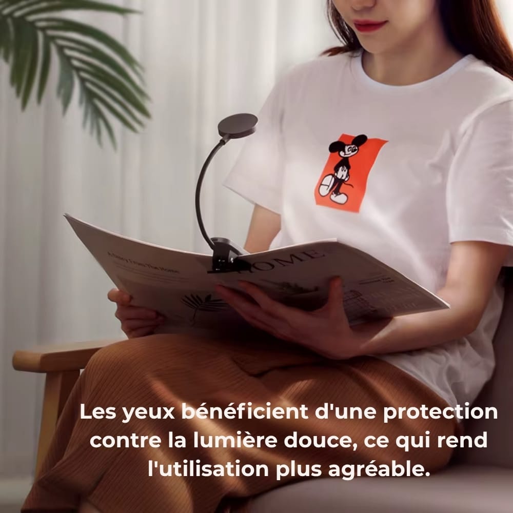 Lampe de Lecture Design Clip LED