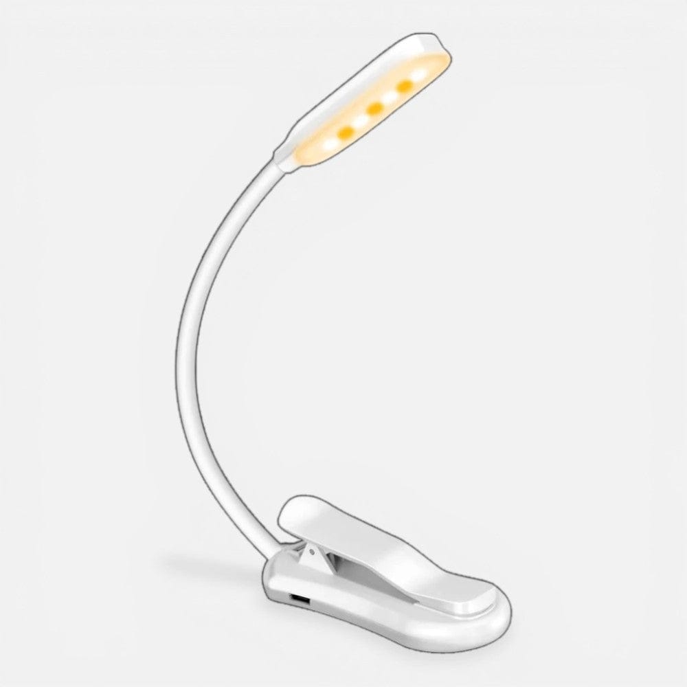 Lampe de Lecture Design Flexible Clip