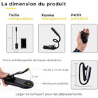 Lampe de Lecture Design Flexible Clip