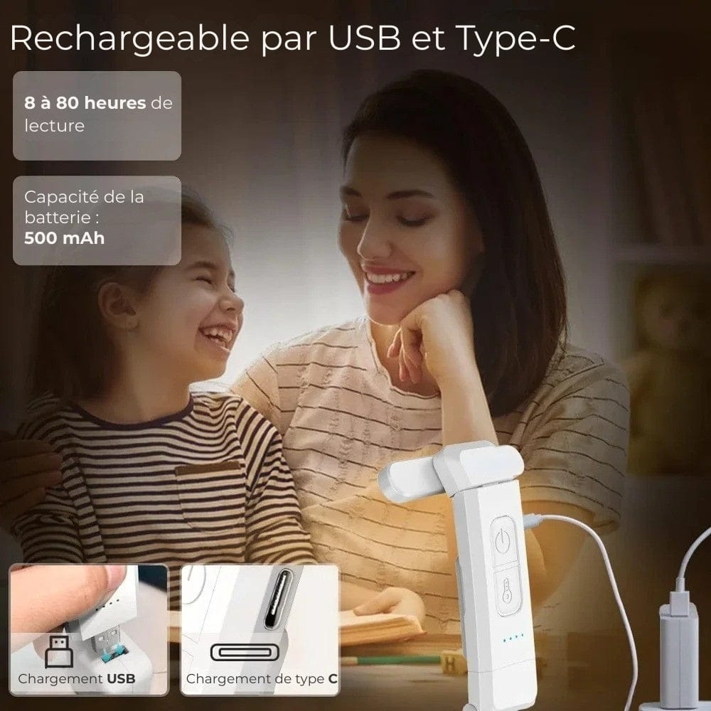 Lampe de Lecture Double Tête