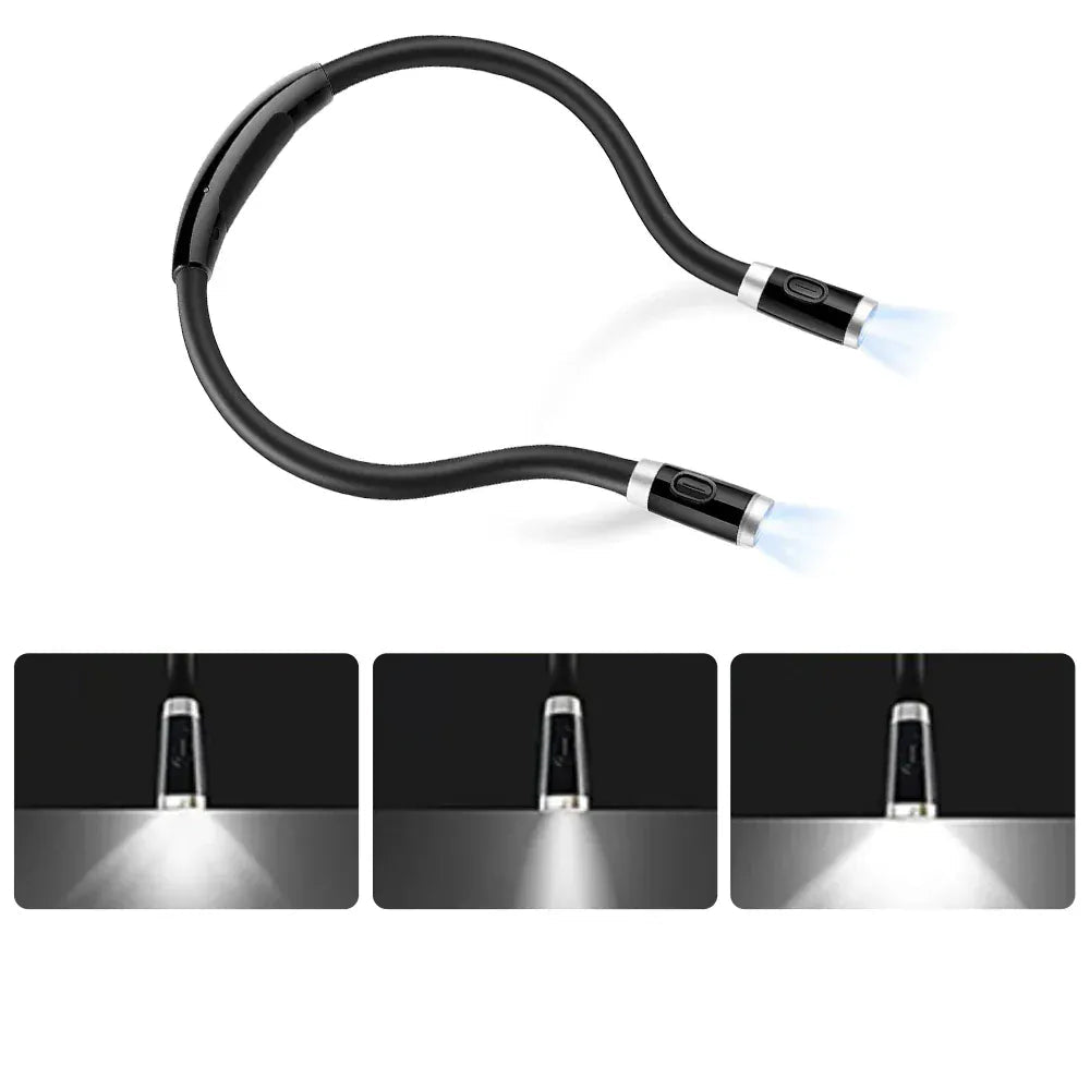 Lampe de Lecture Flexible Tour de Cou