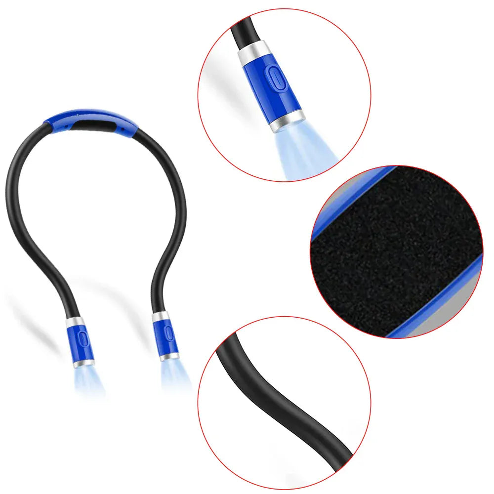 Lampe de Lecture Flexible Tour de Cou