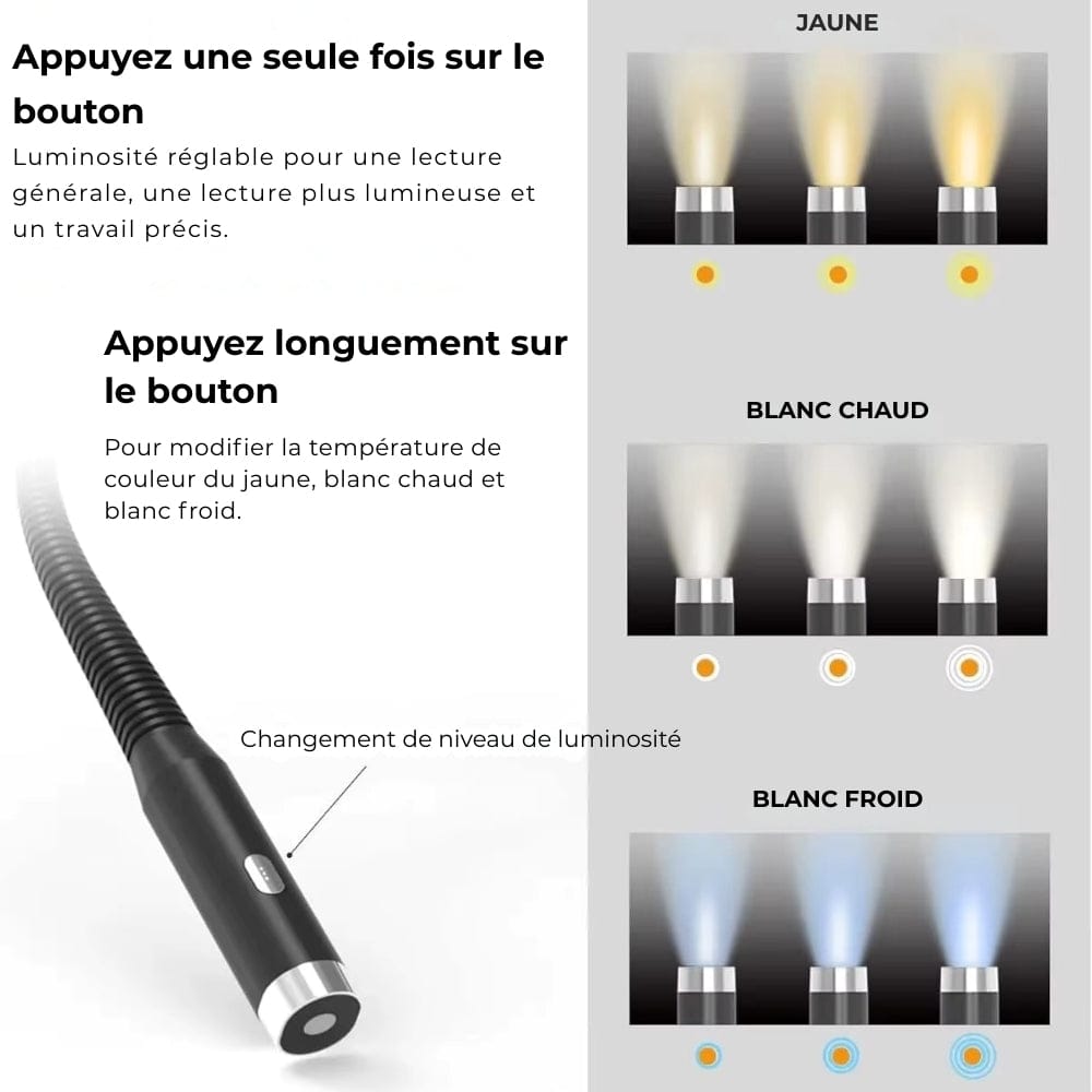 Lampe de Lecture Noir