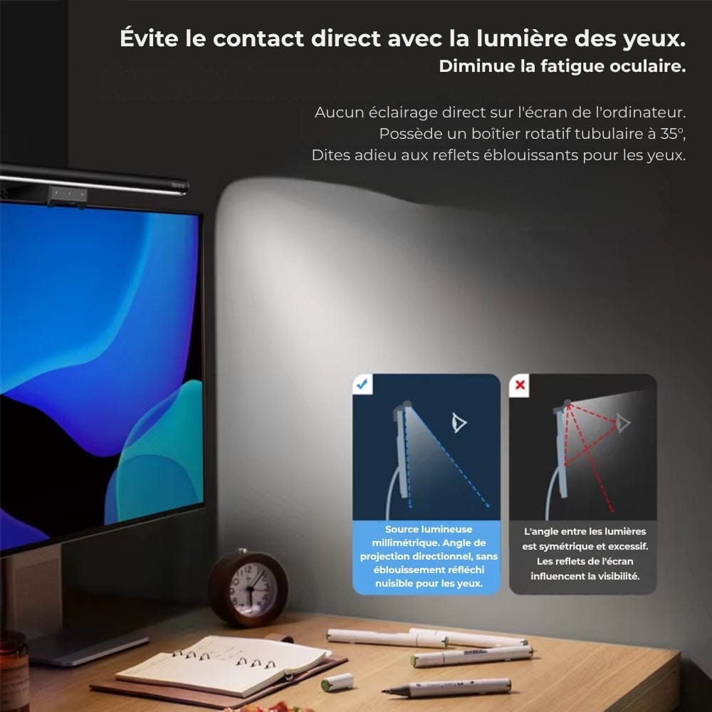 Lampe de Lecture Ordinateur LED