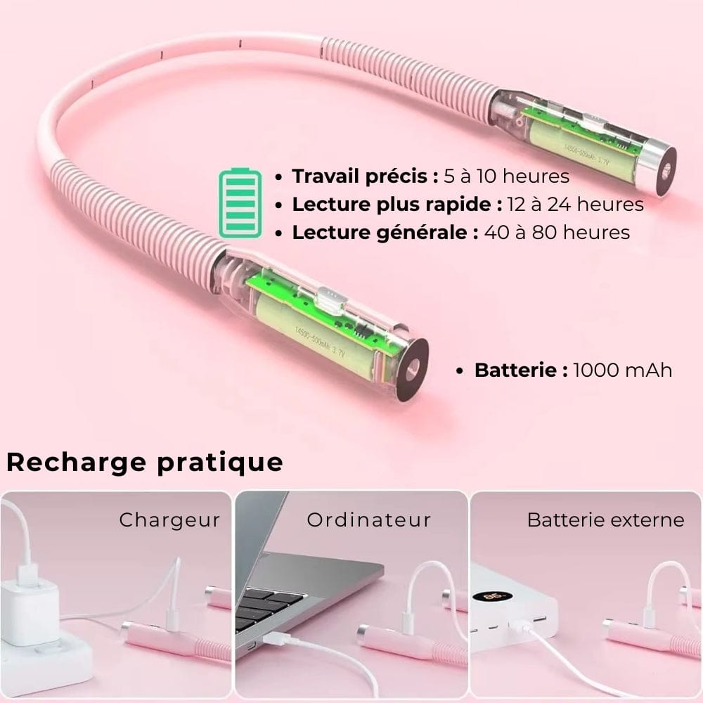 Lampe de Lecture Rose