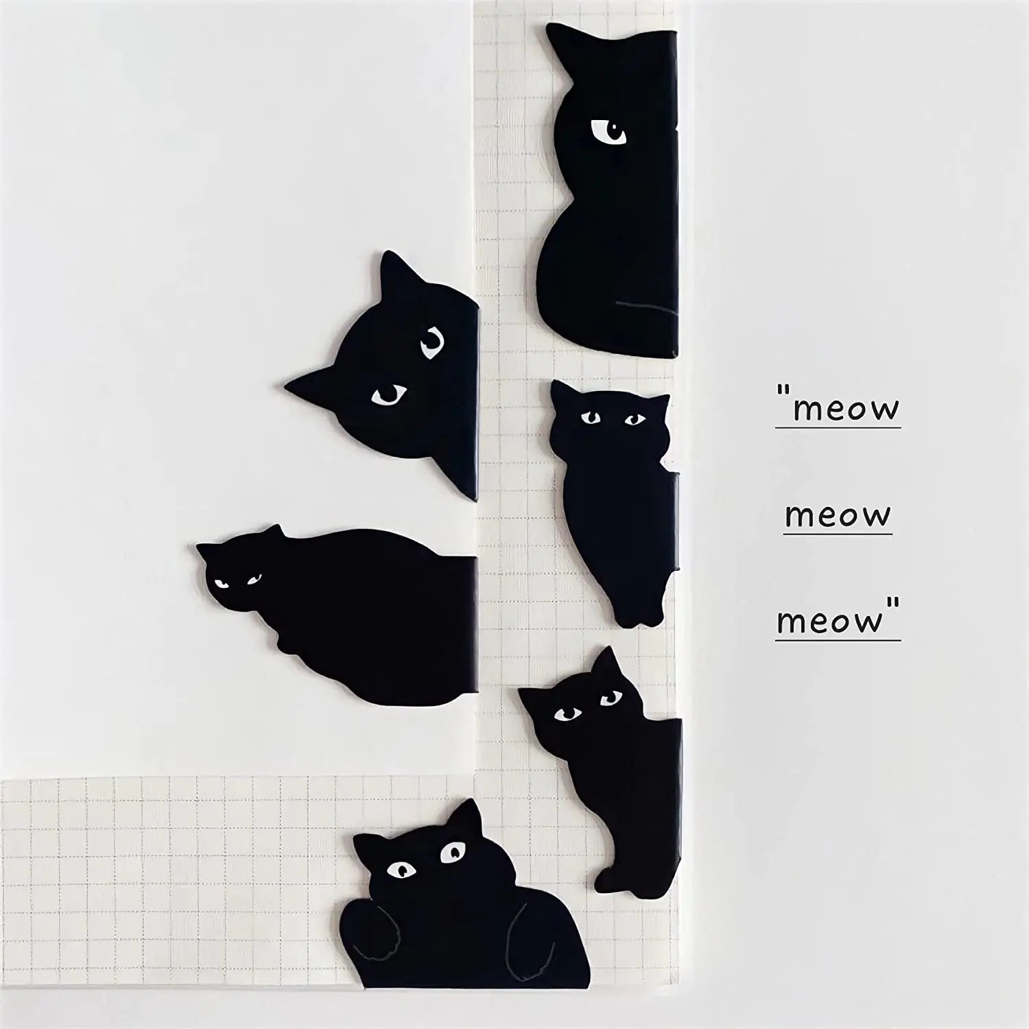 Marque Page Chat Noir