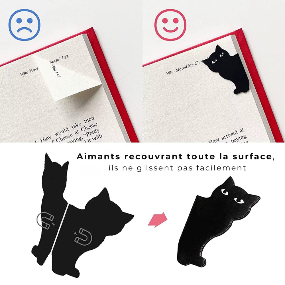 Marque Page Chat Noir