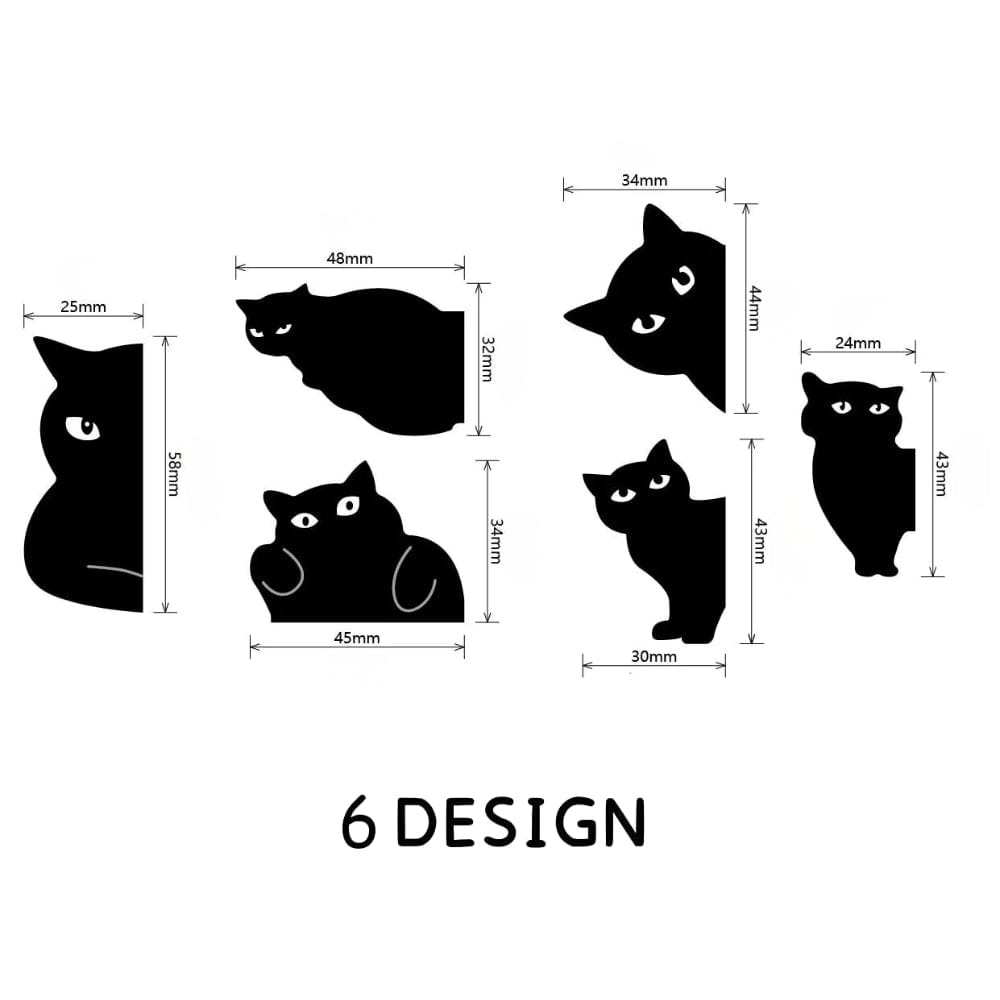 Marque Page Chat Noir