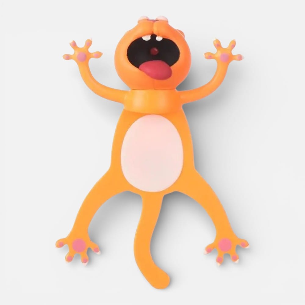 Marque Page Chat Orange