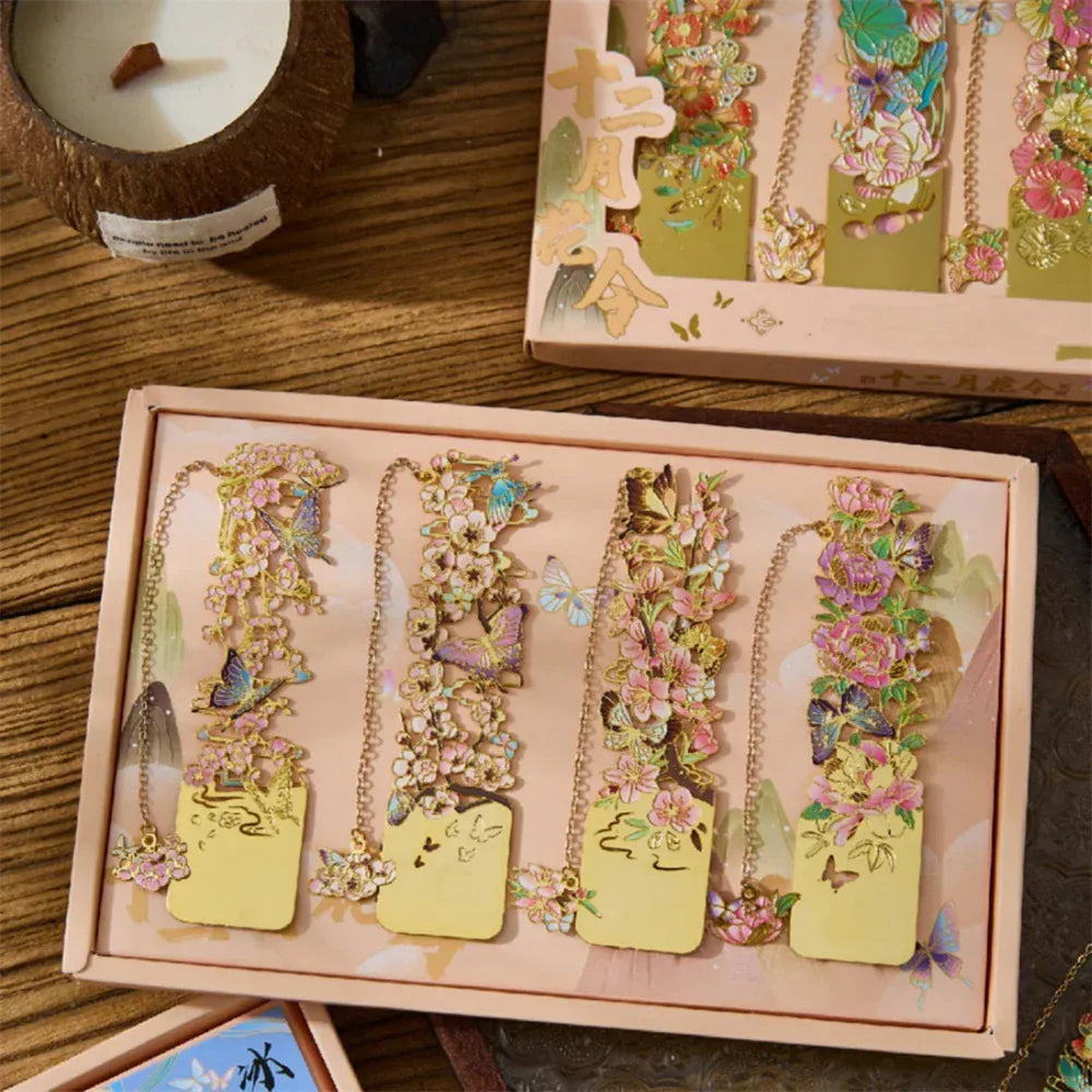 Marque Page Fleur Chinoise