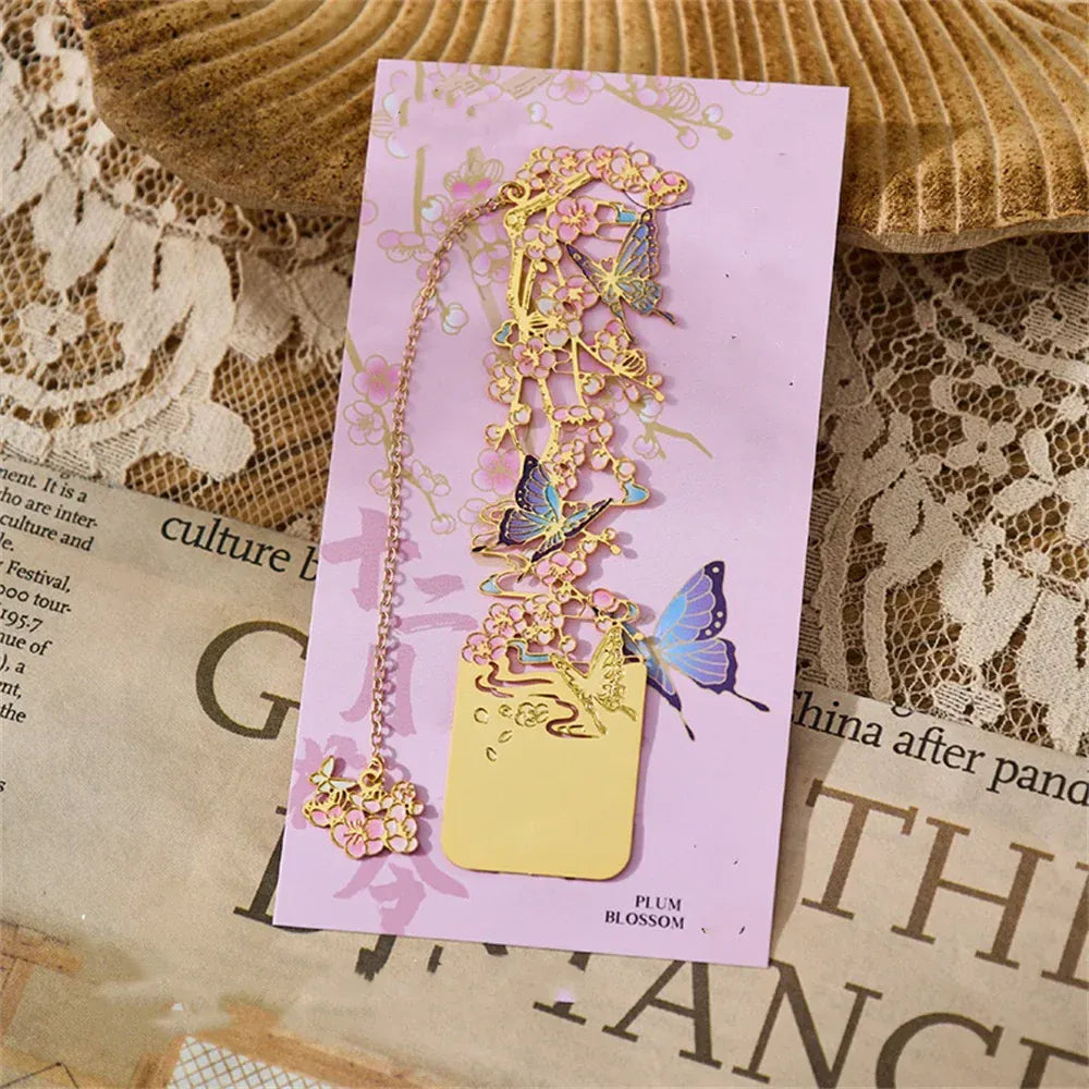 Marque Page Fleur Chinoise