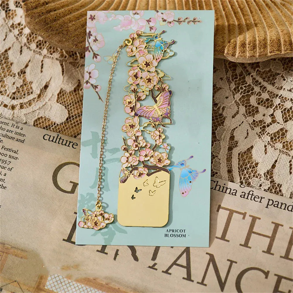 Marque Page Fleur Chinoise