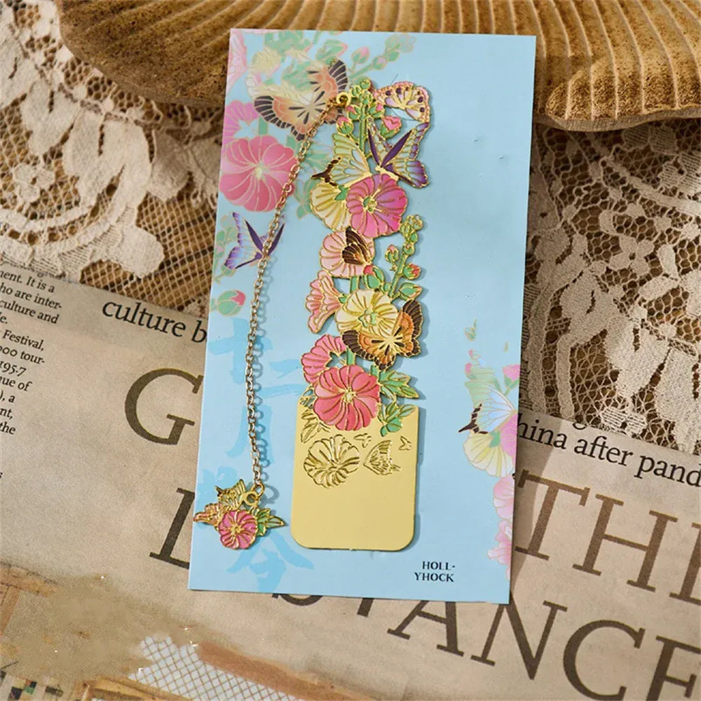 Marque Page Fleur Chinoise